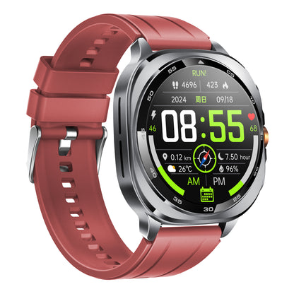 KH400 1.43" AMOLED GPS Positioning Outdoor Sports Watch, Altimeter/Barometer/Compass, Heart Rate SpO2 Blood Pressure Sleep,  AI watch Face/AI Q&A/3ATM Waterproof/128 Sports Modes