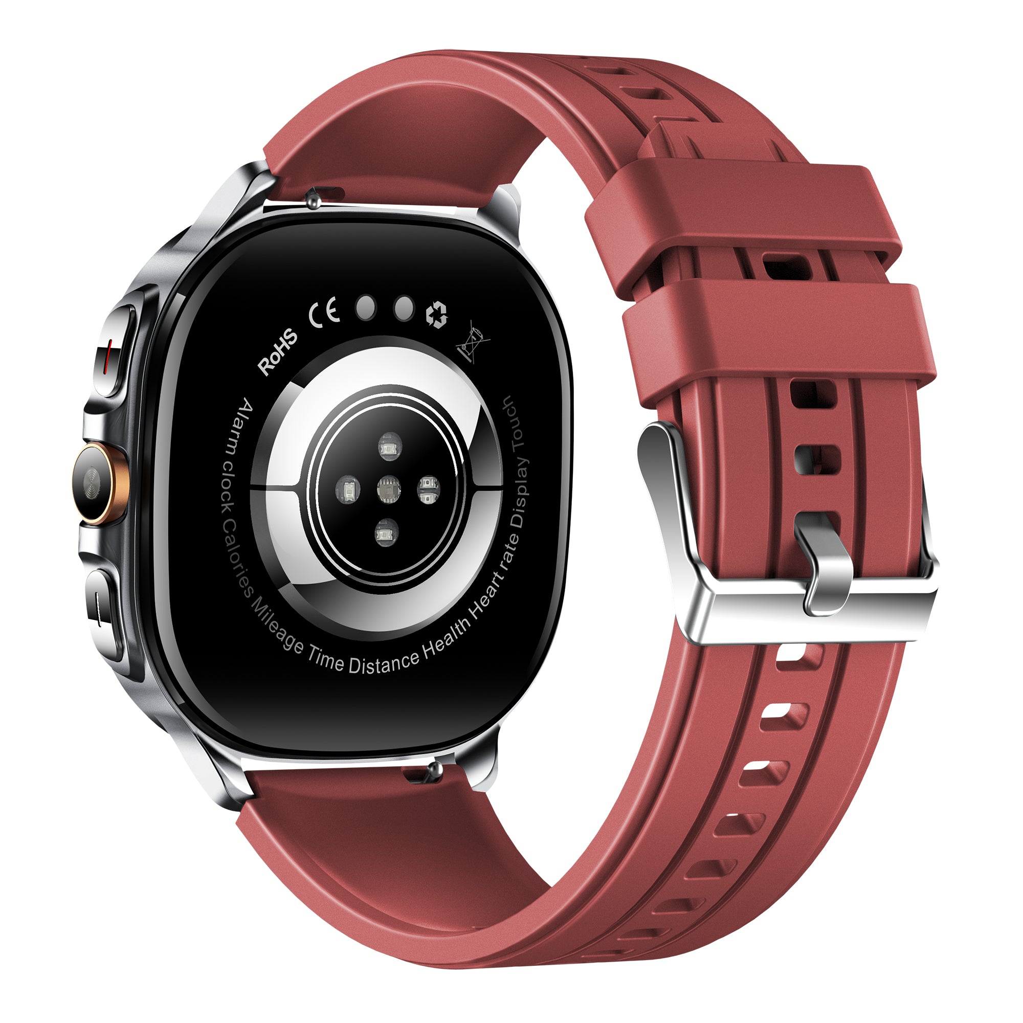 KH400 1.43" AMOLED GPS Positioning Outdoor Sports Watch, Altimeter/Barometer/Compass, Heart Rate SpO2 Blood Pressure Sleep,  AI watch Face/AI Q&A/3ATM Waterproof/128 Sports Modes