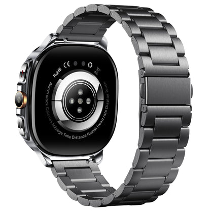 KH400 1.43" AMOLED GPS Positioning Outdoor Sports Watch, Altimeter/Barometer/Compass, Heart Rate SpO2 Blood Pressure Sleep,  AI watch Face/AI Q&A/3ATM Waterproof/128 Sports Modes