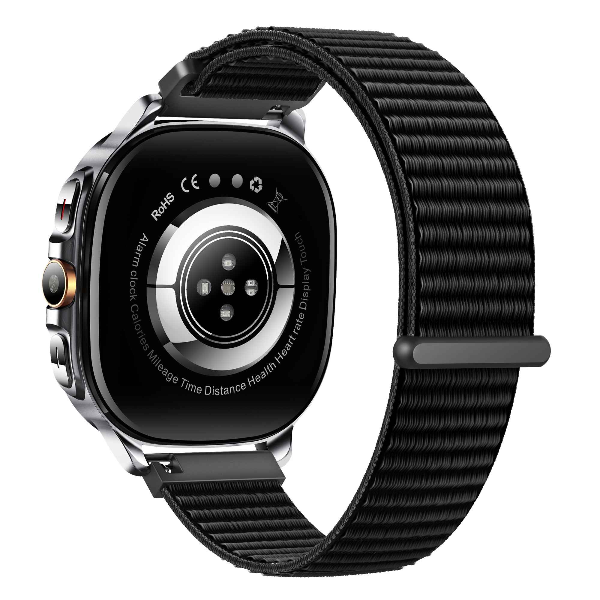 KH400 1.43" AMOLED GPS Positioning Outdoor Sports Watch, Altimeter/Barometer/Compass, Heart Rate SpO2 Blood Pressure Sleep,  AI watch Face/AI Q&A/3ATM Waterproof/128 Sports Modes