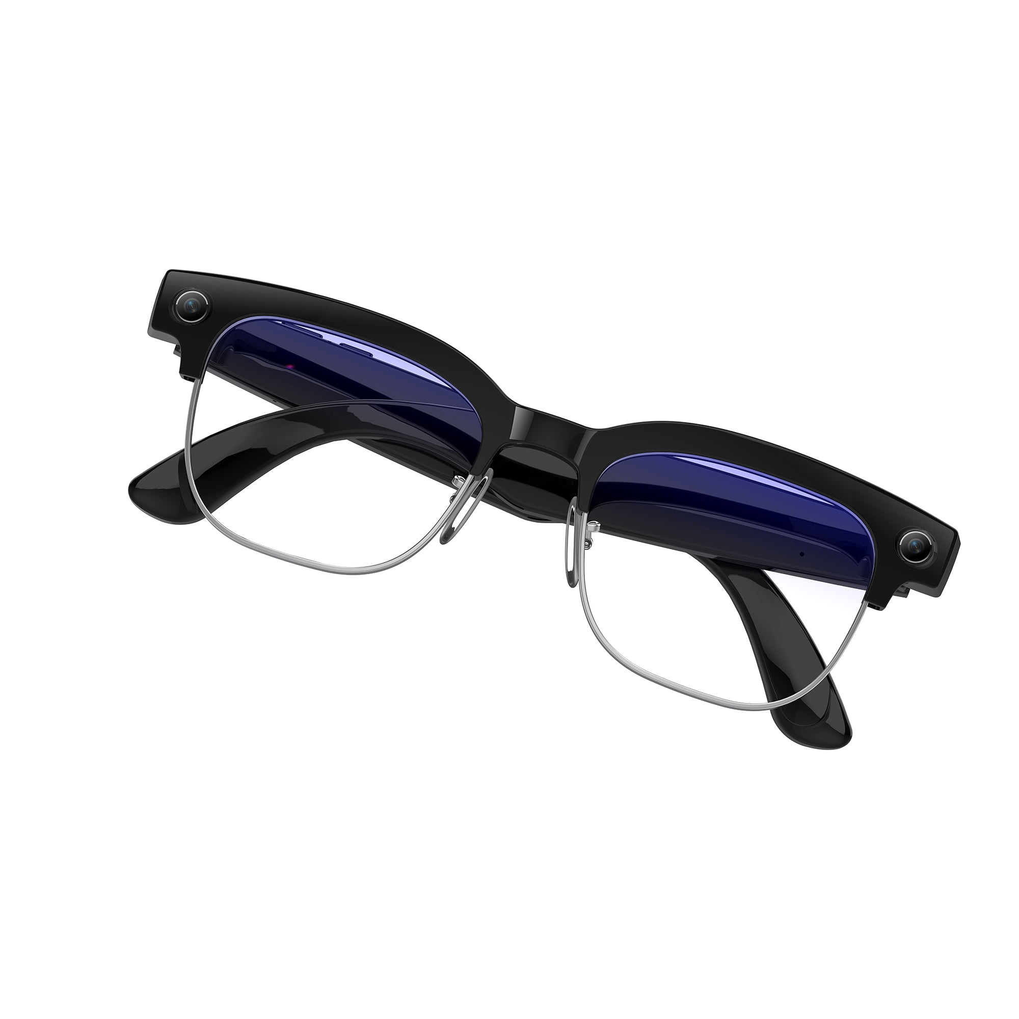 KW30 AI Smart Camera Glasses with 8MP Sony Camera, 4K Photo | 1080P Video Recording | Real-Time Translation | Voice Assistant | AI Image Recognition | IP66 Waterproof | 12H Music