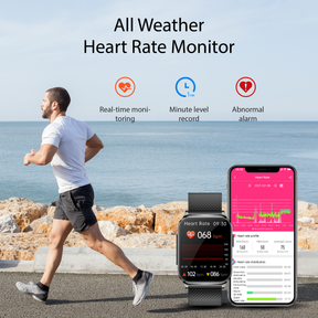 KH03 Health Smart Watch ECG/EKG Heart Rate Blood Pressure Blood Glucose Sedentary Reminder