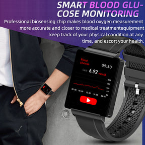 KHS1 Sports Fashion Watch Blood Pressure Blood Glucose NFC Temperature Heart Rate