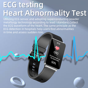 KH80 Bracelet with ECG Blood Sugar Scientific Sleep Heart Rate Blood Oxygen Blood Pressure
