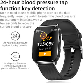 KH03 Health Smart Watch ECG/EKG Heart Rate Blood Pressure Blood Glucose Sedentary Reminder