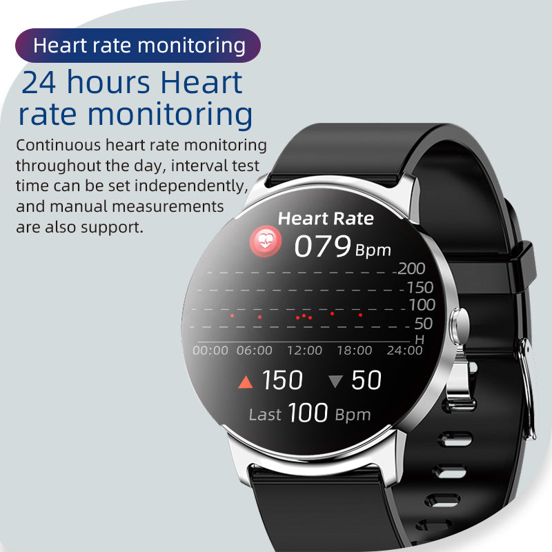 KHS2 Health Fashion Watch Hear Rate Monitoring Blood Pressure Blood Oxygen NFC